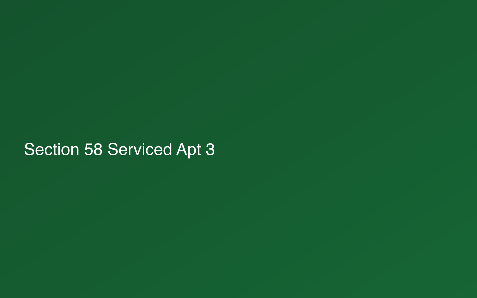 Section 58 Serviced Apt photo 3 in Section 58