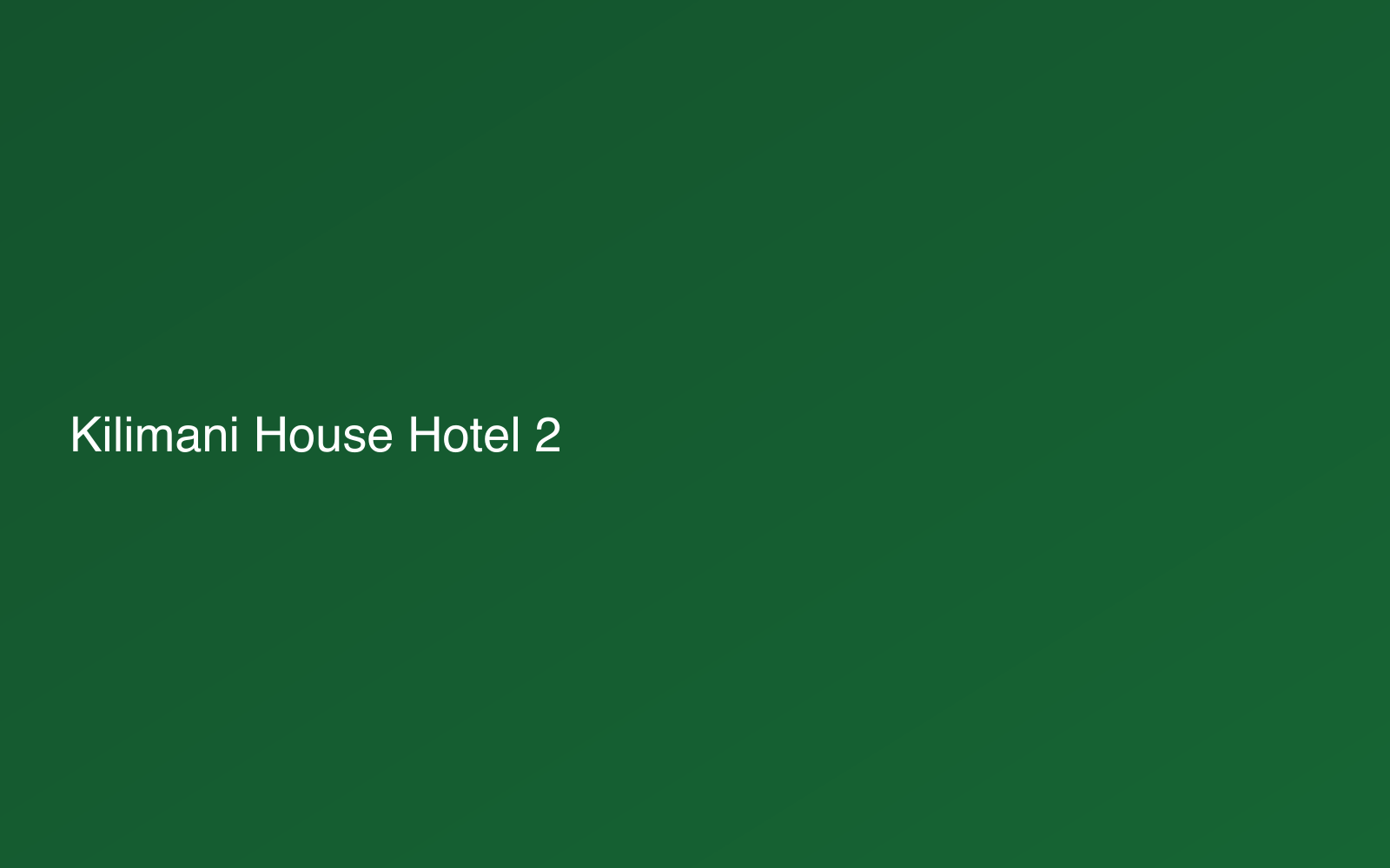Kilimani House Hotel photo 2 in Kilimani